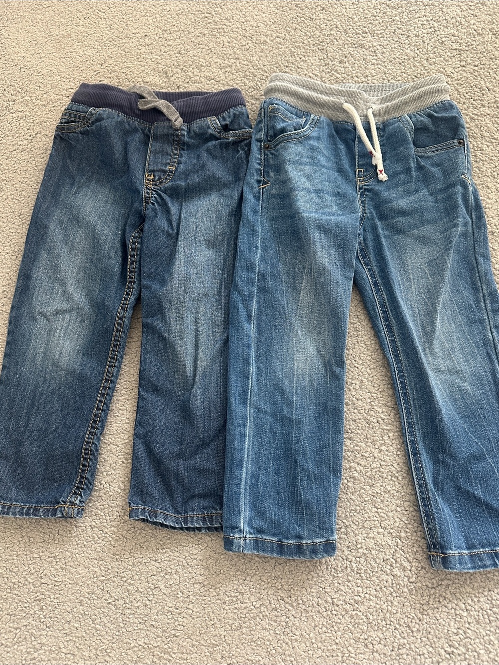 Cat & Jack Boys' Denim Jogger Jeans - Blue
